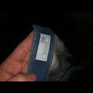 Almost new girlfriend jeans